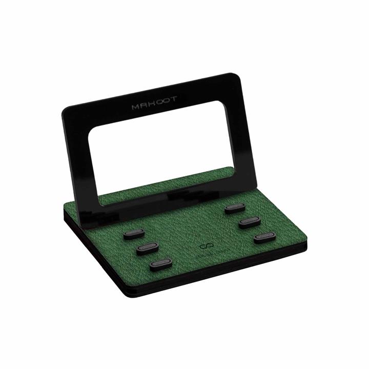 نگهدارنده گوشی موبایل ماهوت مدل MODEL 3_Green-Leather MAHOOT Mobile Phone and Tablet Stand Model 3 Green_Leather